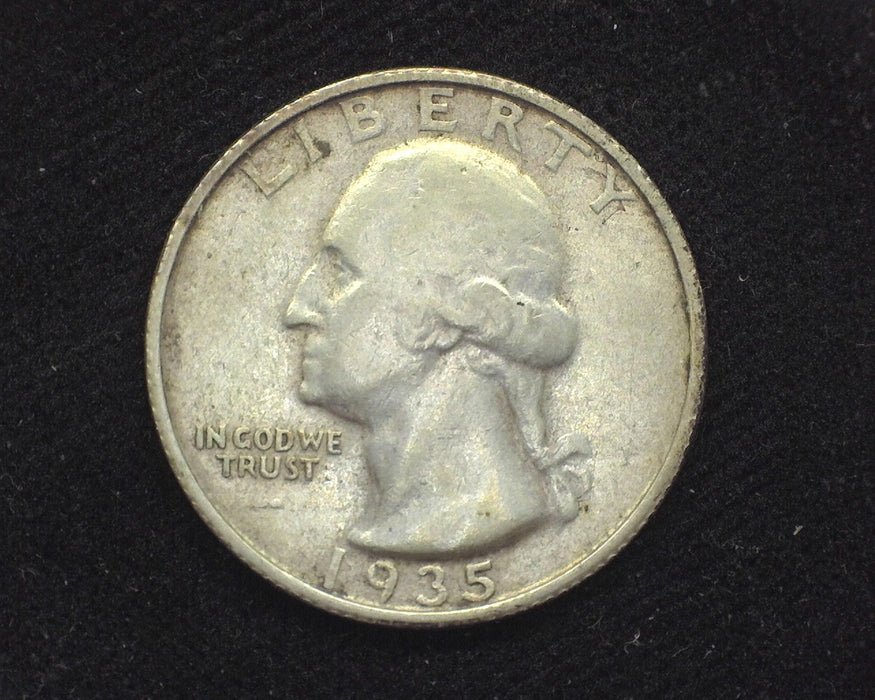 1935 D Washington Quarter VF - US Coin