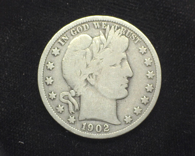 1902 S Barber Half Dollar VG - US Coin