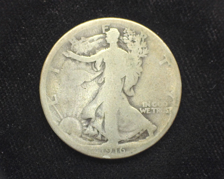 1916 Liberty Walking Half Dollar G - US Coin