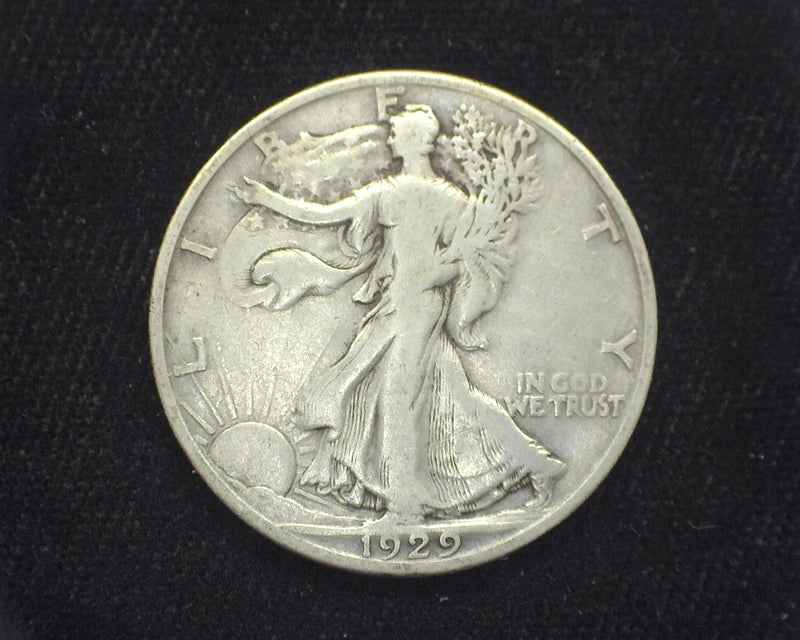 1929 D Liberty Walking Half Dollar VG - US Coin