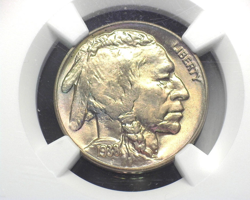 1938 D Buffalo Nickel MS 66 NGC - US Coin