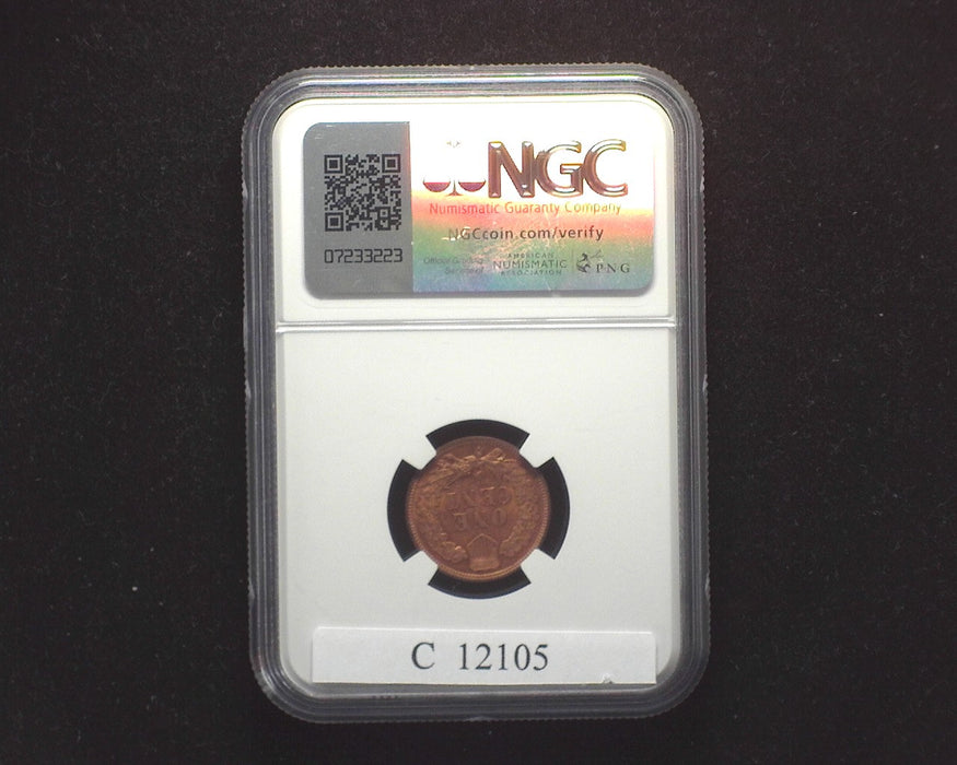 1909 Indian Head Cent MS 64 RB NGC - US Coin