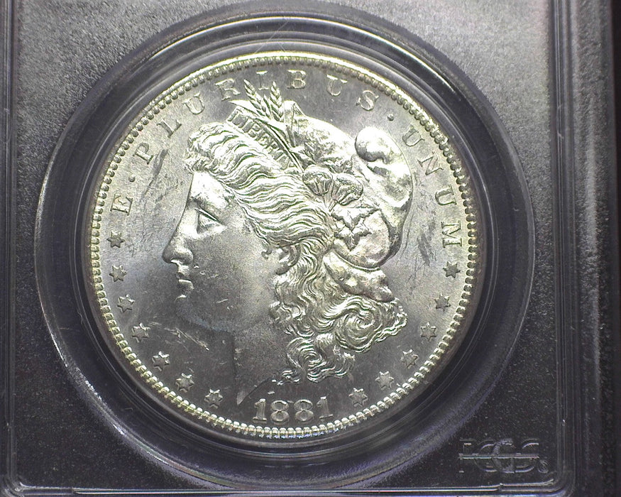 1881 S Morgan Dollar PCGS - MS64 - US Coin