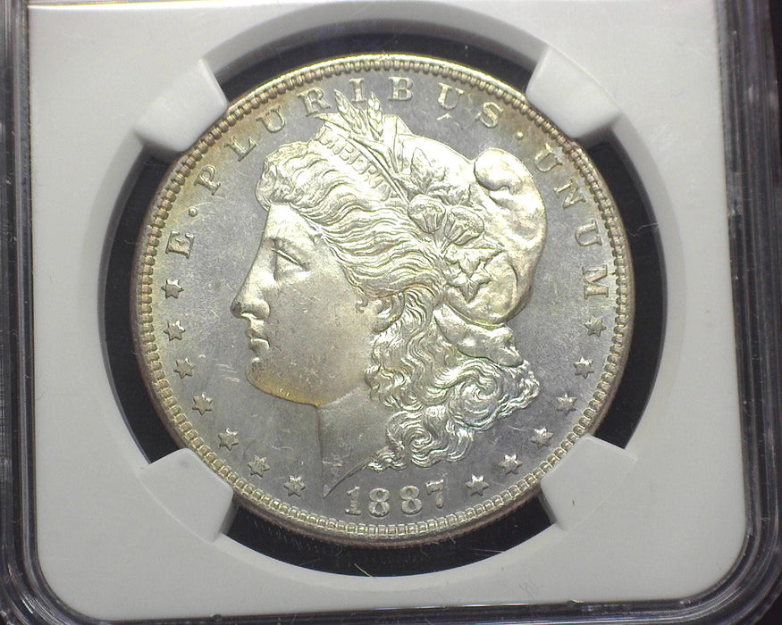 1887 Morgan Dollar NGC - MS65+ PL - US Coin