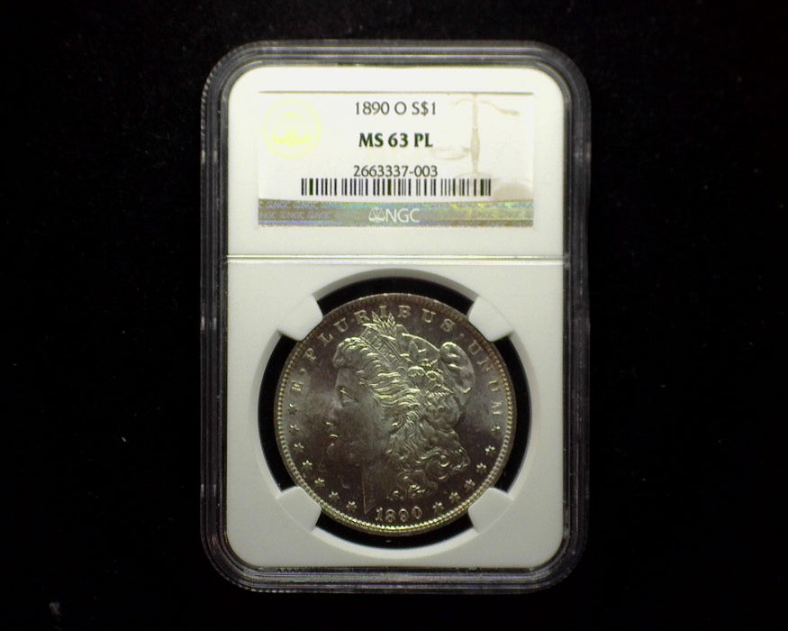 1890 O Morgan Dollar NGC - MS63 PL - US Coin