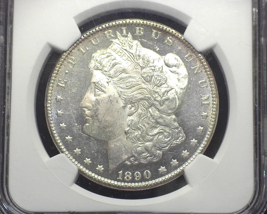 1890 CC Morgan Dollar NGC - MS63 PL - US Coin