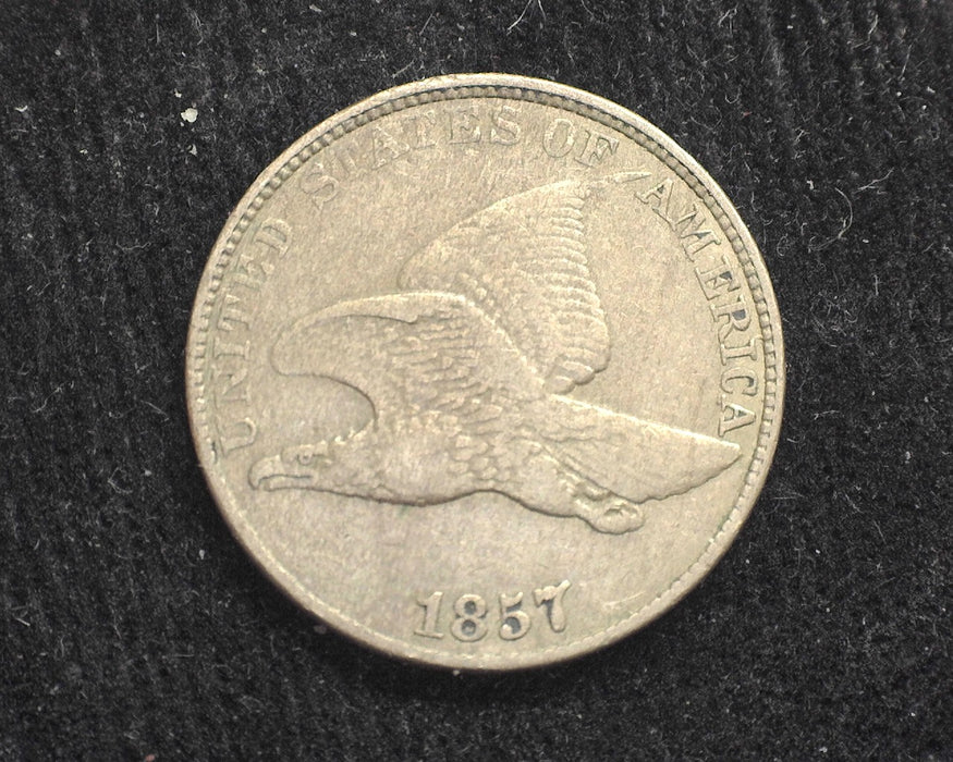 1857 Flying Eagle Penny/Cent VF/XF - US Coin