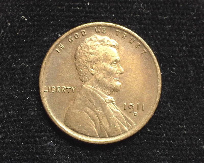 1911 D Lincoln Wheat Penny/Cent AU - US Coin