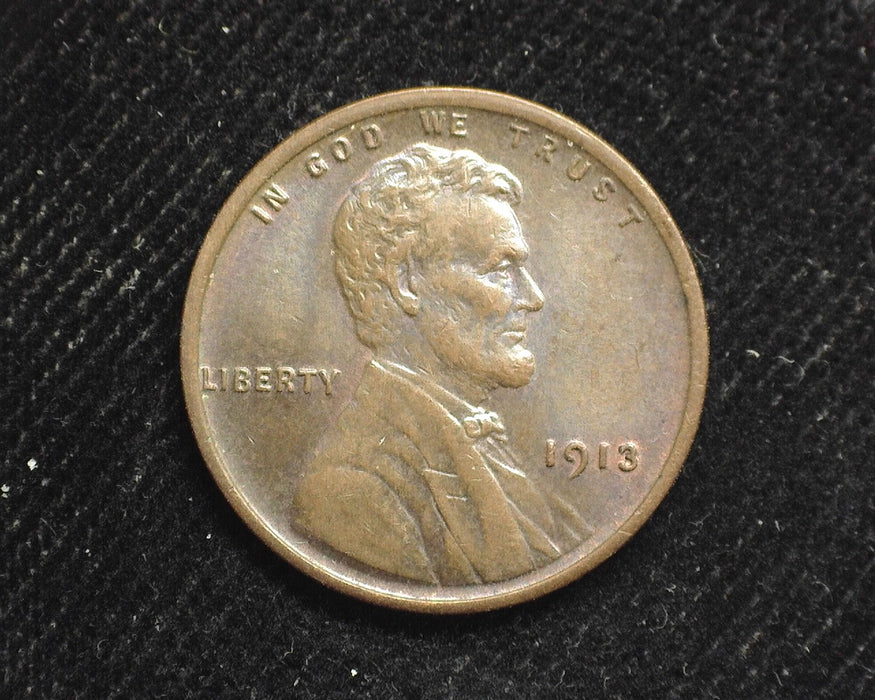 1913 Lincoln Wheat Penny/Cent AU - US Coin