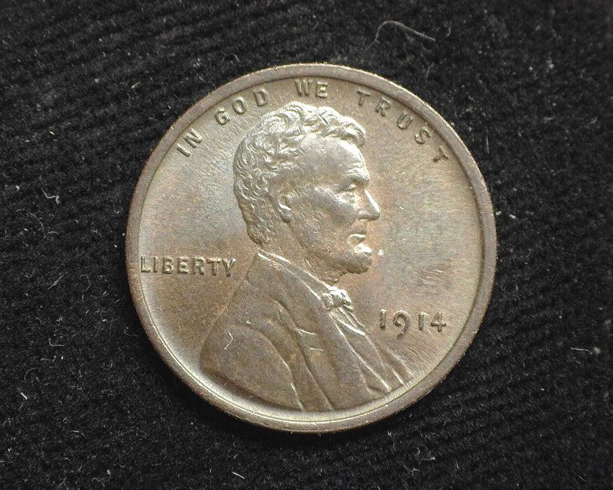 1914 Lincoln Wheat Penny/Cent BU-63 - US Coin