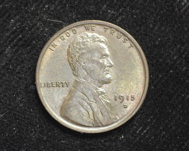 1915 D Lincoln Wheat Penny/Cent AU - US Coin