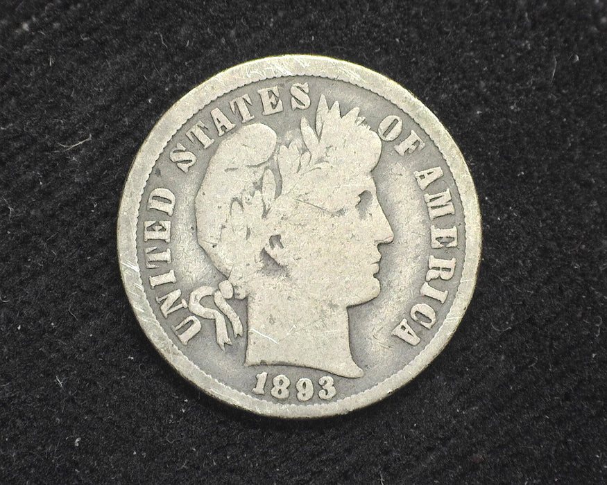 1893 O Barber Dime G - US Coin