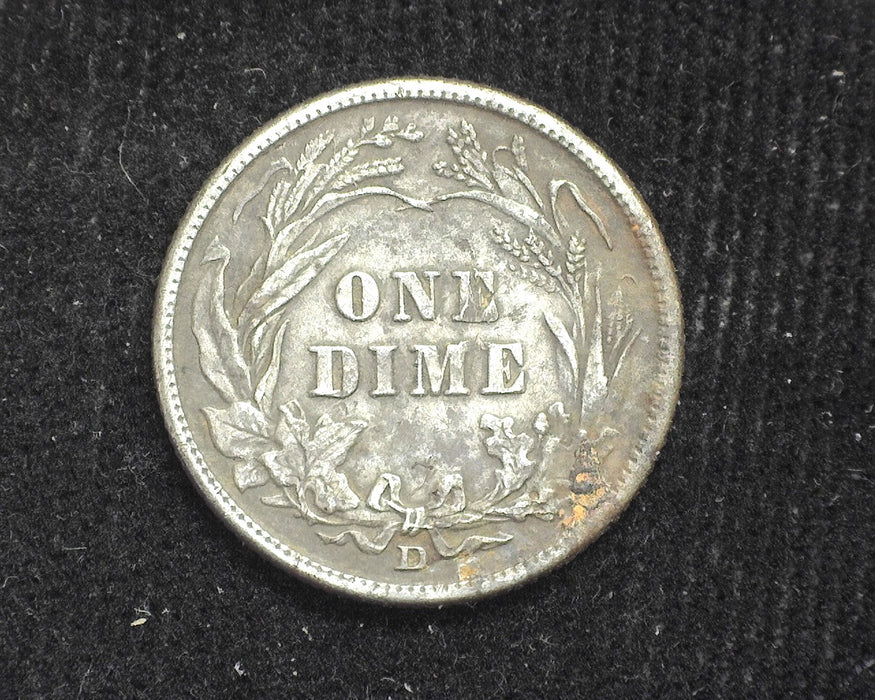 1914 D Barber Dime XF-40 - US Coin