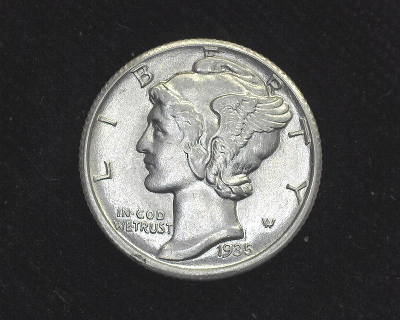 1935 D Mercury Dime BU - US Coin