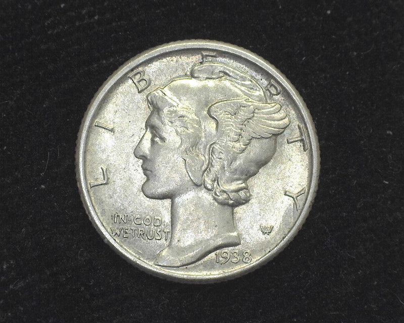 1938 Mercury Dime BU - US Coin