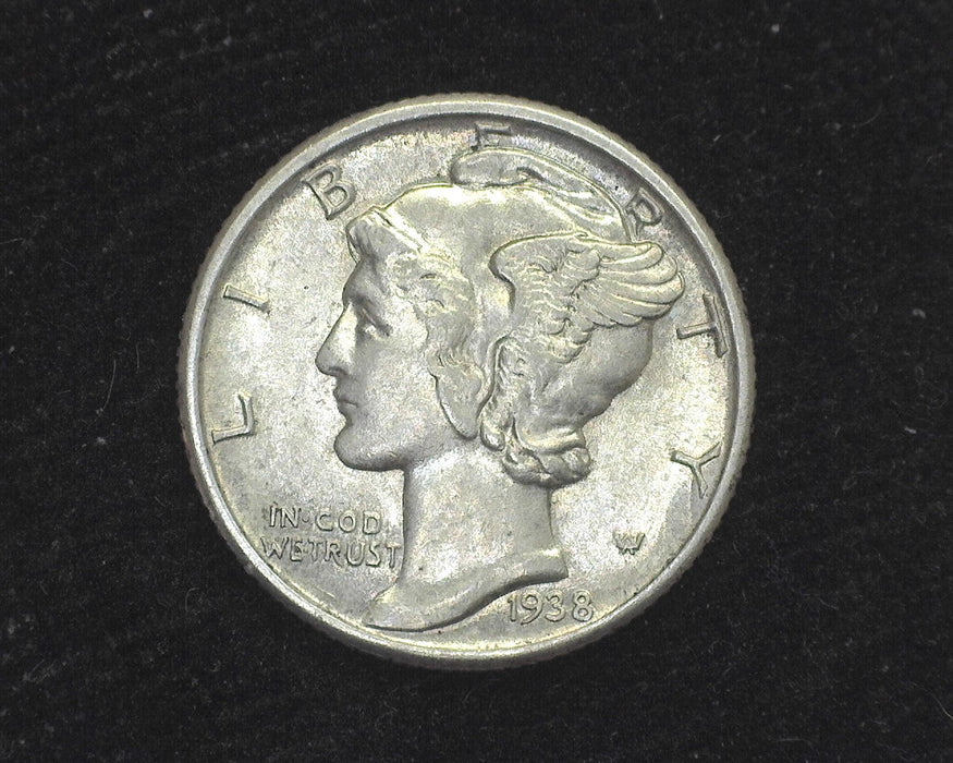 1938 Mercury Dime BU - US Coin