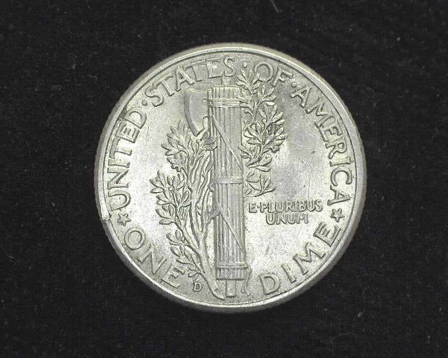 1943 D Mercury Dime UNC-60 - US Coin