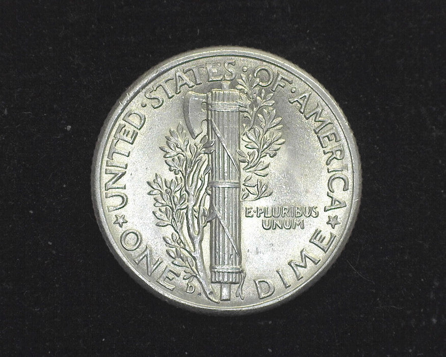 1943 D Mercury Dime BU Choice F.S.B. - US Coin