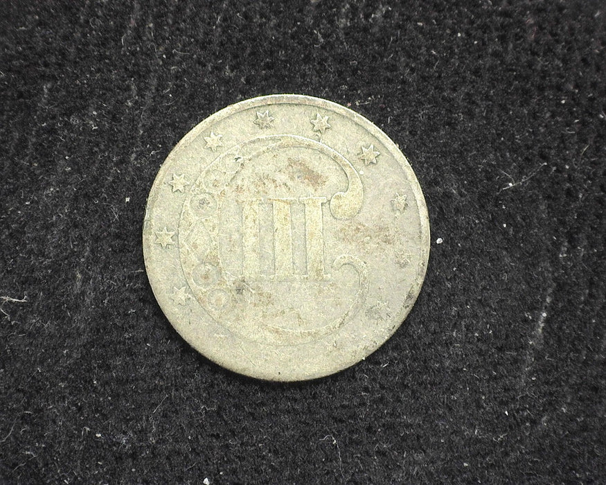 1852 Three Cent Silver AG - US Coin