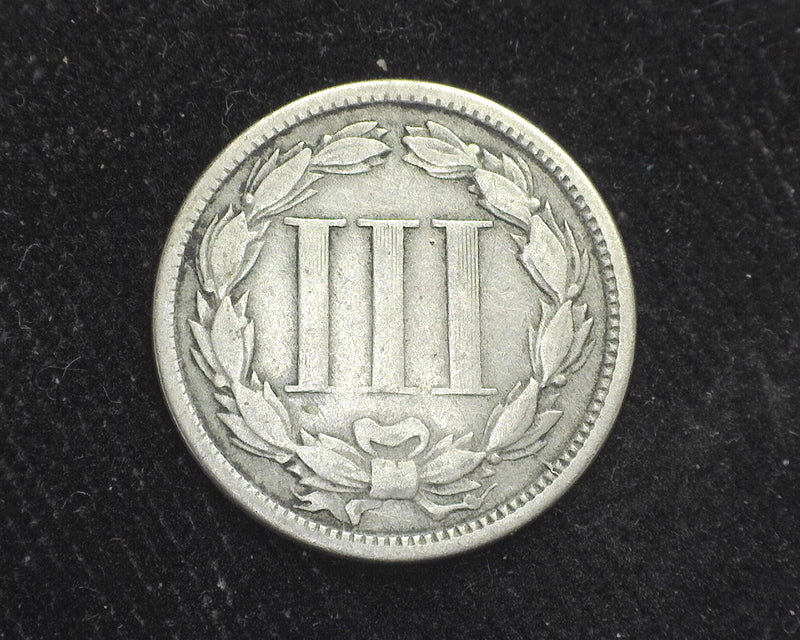1867 Three Cent Nickel G - US Coin