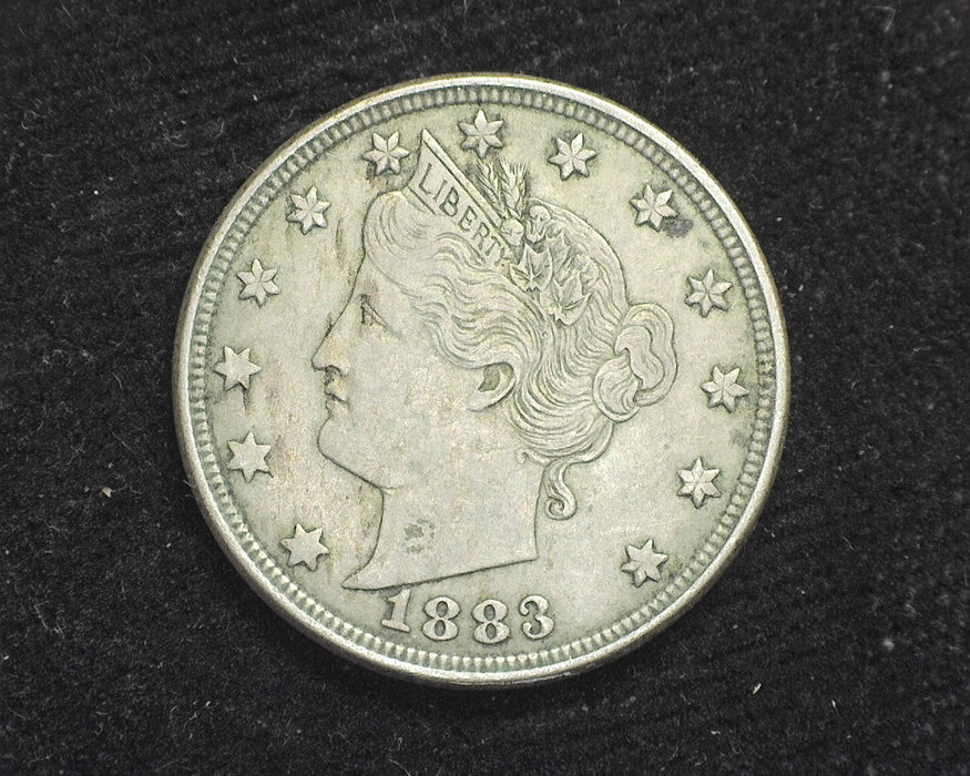 1883 Liberty Head Nickel XF No Cents - US Coin