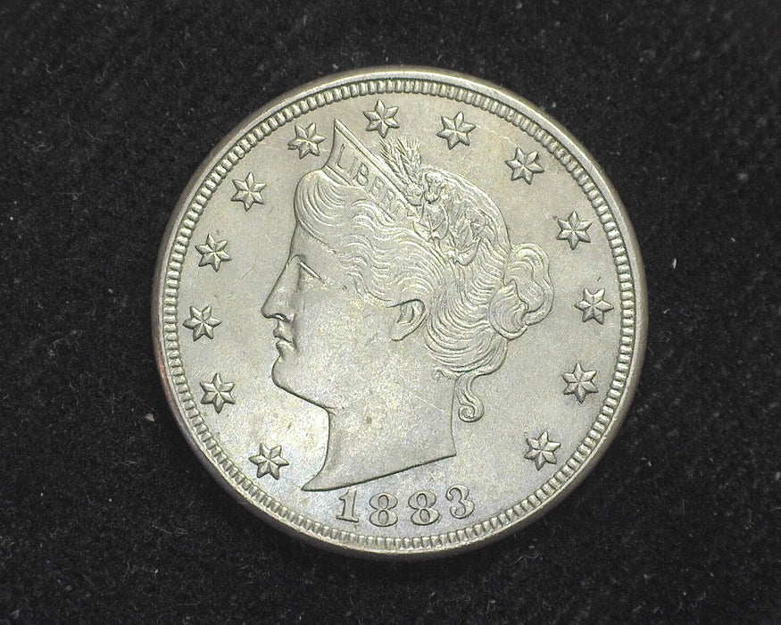1883 Liberty Head Nickel XF No Cents - US Coin