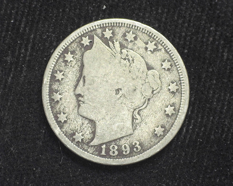 1893 Liberty Head Nickel VG - US Coin