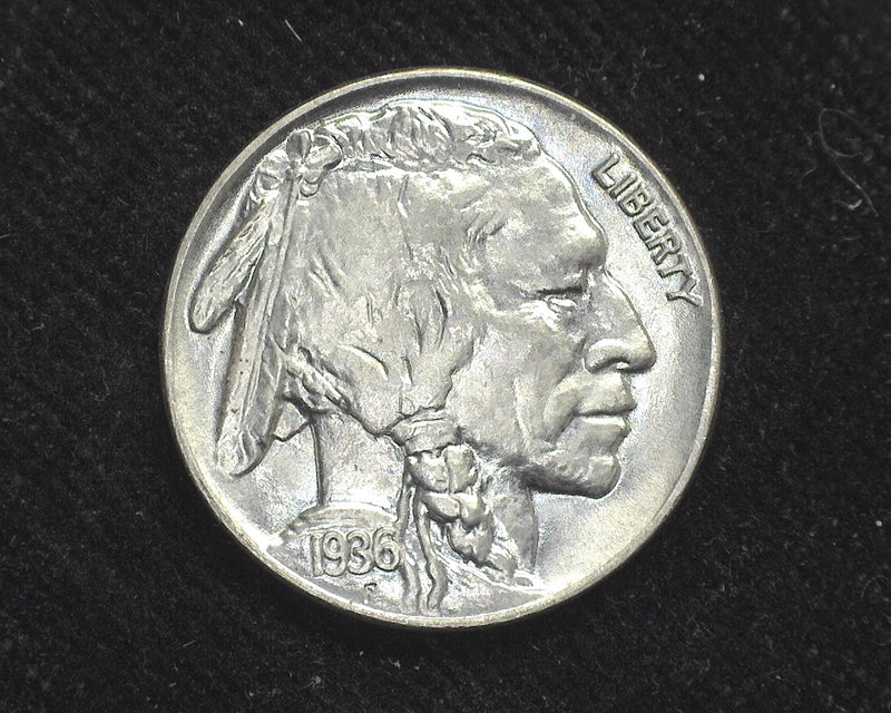 1936 Buffalo Nickel BU Gem! - US Coin