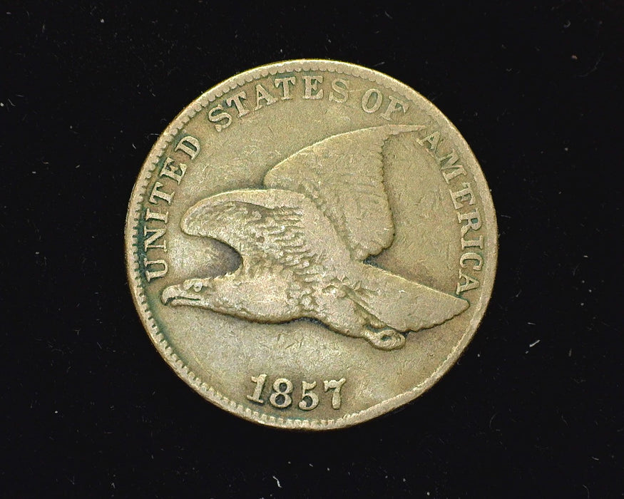 1857 Flying Eagle Penny/Cent F - US Coin