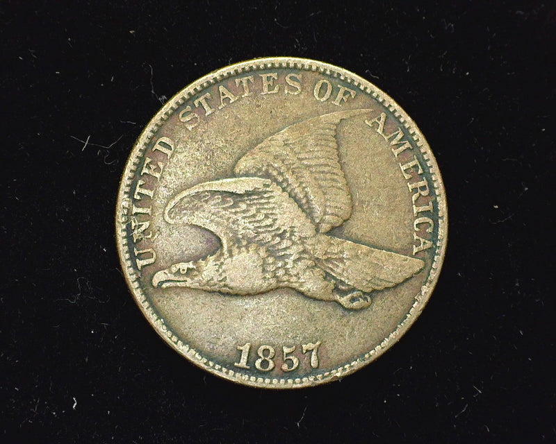 1857 Flying Eagle Penny/Cent VF - US Coin