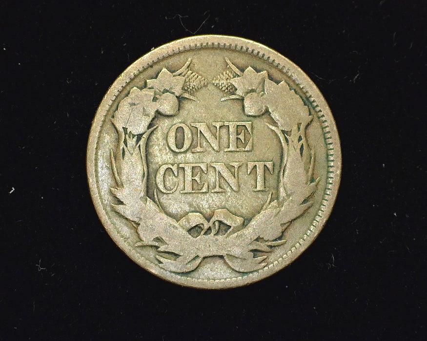 1857 Flying Eagle Penny/Cent VG - US Coin