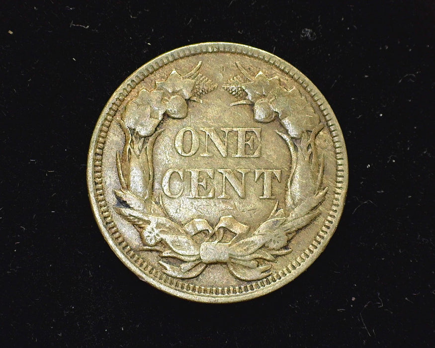 1857 Flying Eagle Penny/Cent F - US Coin