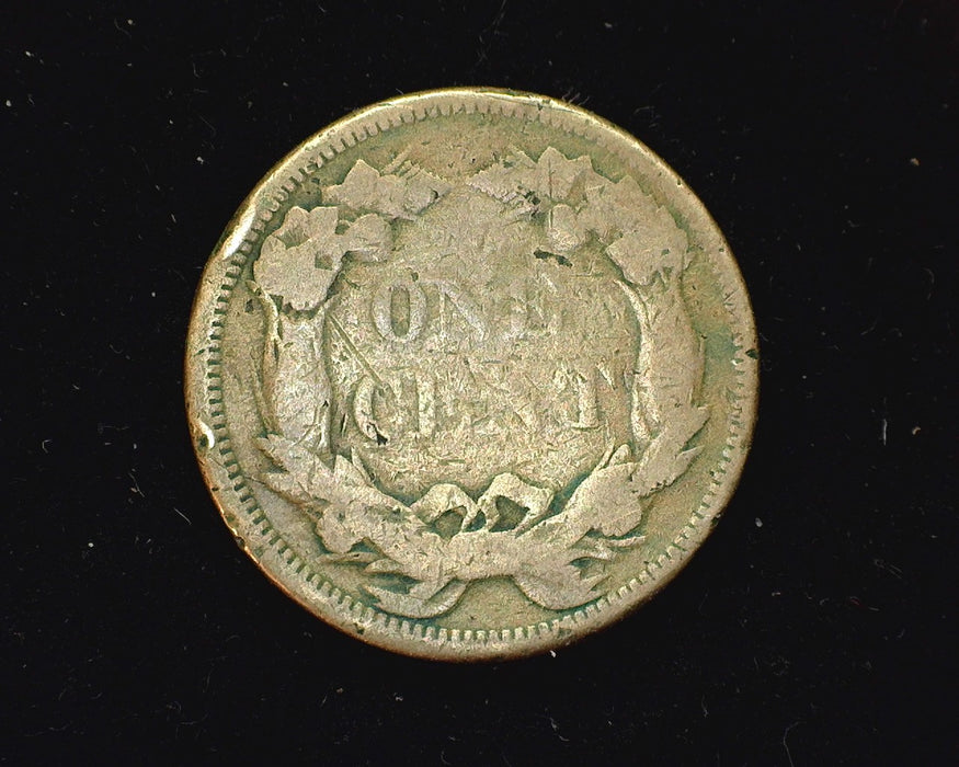 1858 Flying Eagle Penny/Cent G Small letters Filler. - US Coin