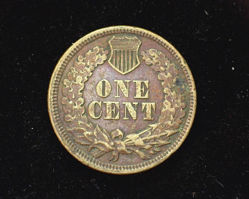 1862 Indian Head Penny/Cent F Corrosion. - US Coin