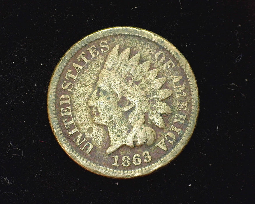 1863 Indian Head Penny/Cent G Filler - US Coin