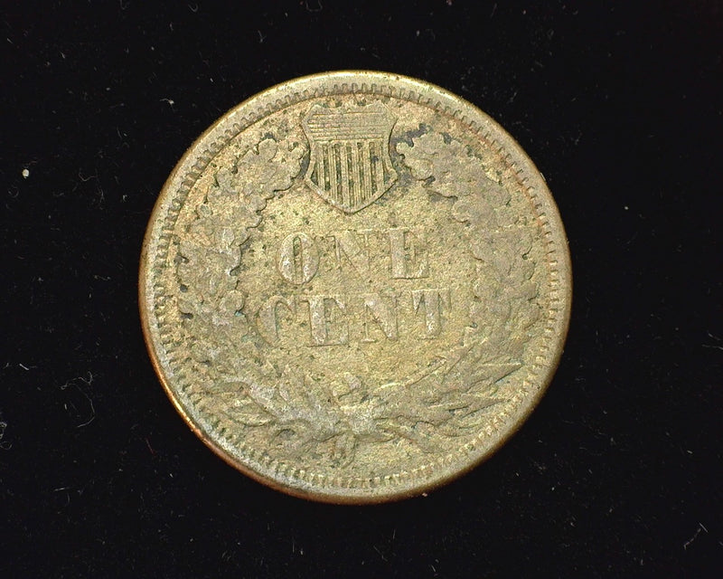 1861 Indian Head Penny/Cent F - US Coin
