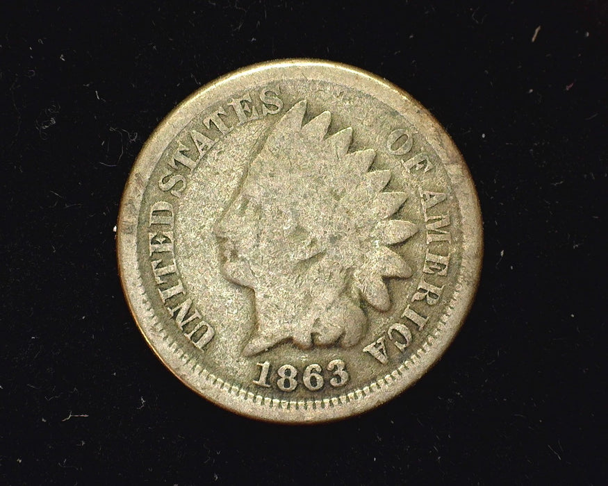 1863 Indian Head Penny/Cent G - US Coin