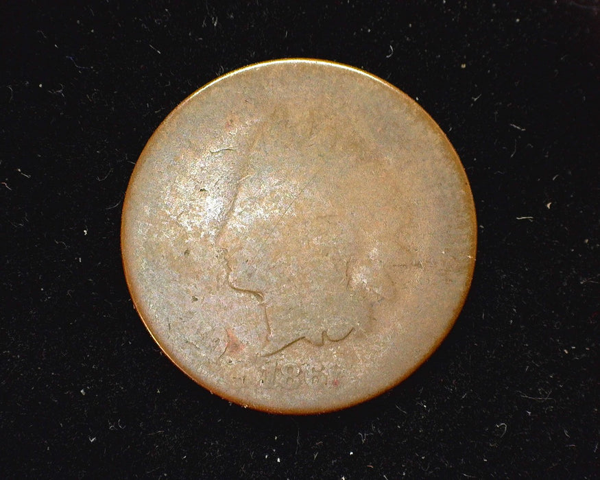 1866 Indian Head Penny/Cent AG - US Coin