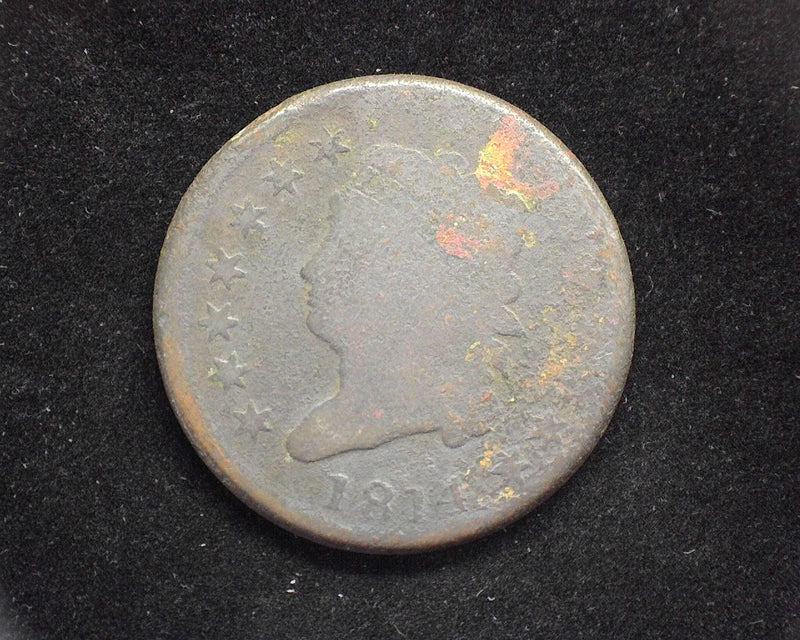 1811 Large Cent Draped Bust Cent G Environmental damage - US Coin