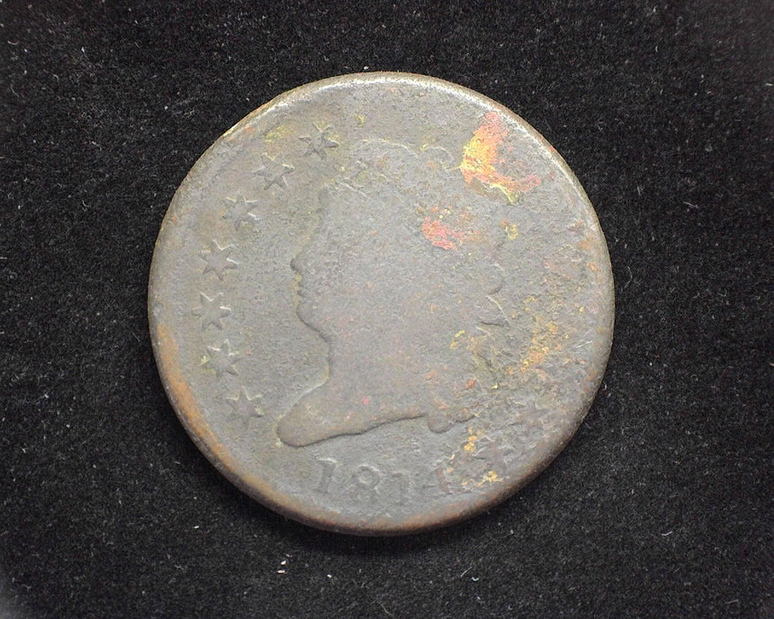 1811 Large Cent Draped Bust Cent G Environmental damage - US Coin