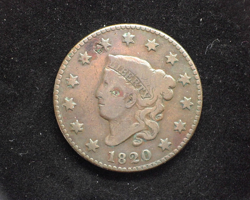 1820 Large Cent Classic Cent VG Corrosion - US Coin