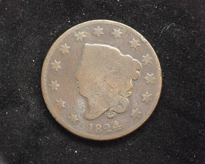 1824/22 Classic Head Large Cent G - US Coin