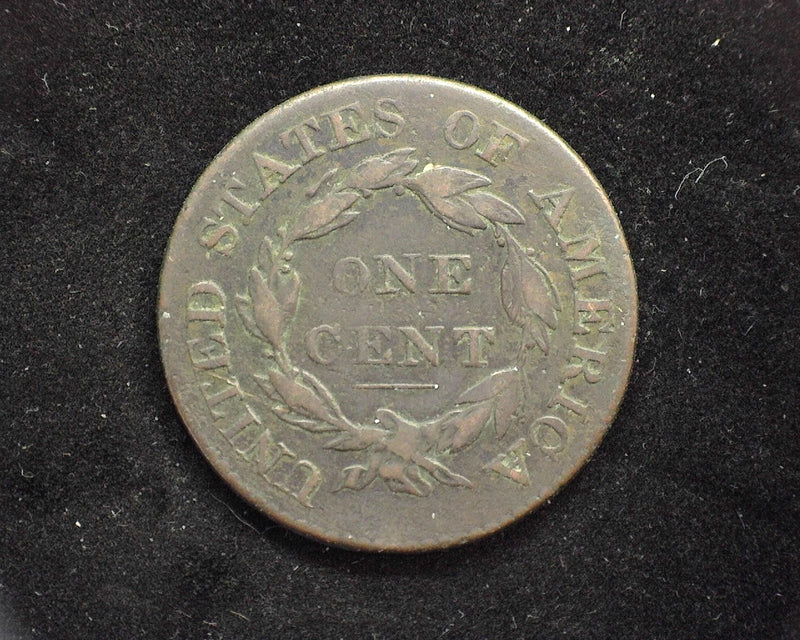 1825 Classic Head Large Cent Environmental damage. F - US Coin