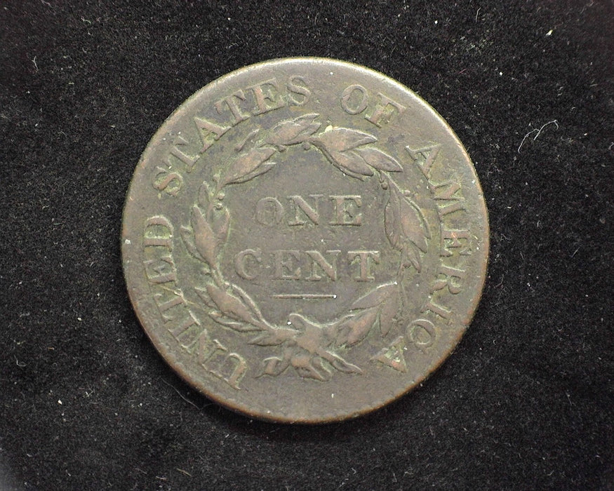 1825 Large Cent Classic Cent F Environmental damage - US Coin