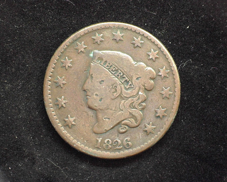 1826 Large Cent Classic Cent VG - US Coin