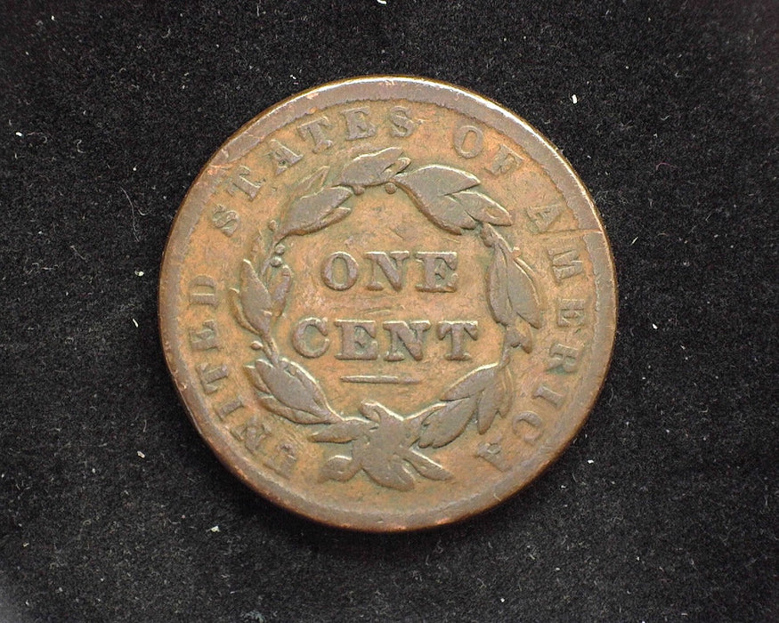 1837 Beaded Large Cent Classic Cent VG - US Coin