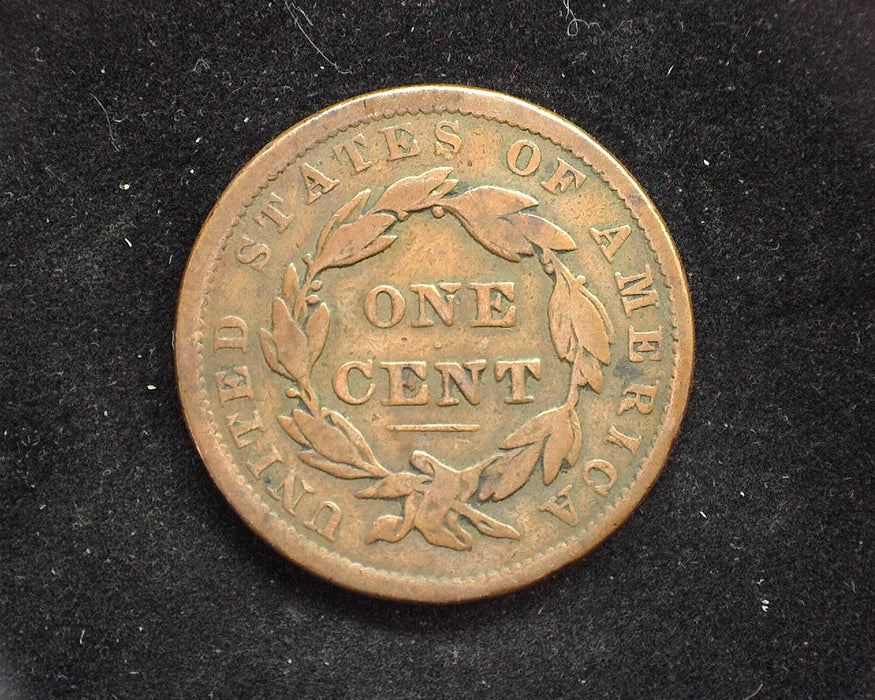 1837 Beaded Large Cent Classic Cent VG - US Coin