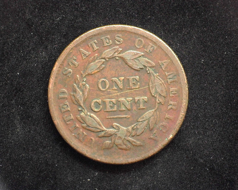 1838 Large Cent Classic Cent F Scratch - US Coin