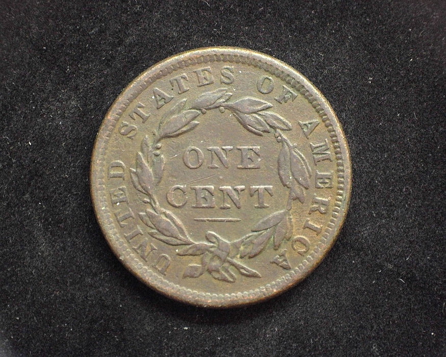 1838 Large Cent Classic Cent F - US Coin