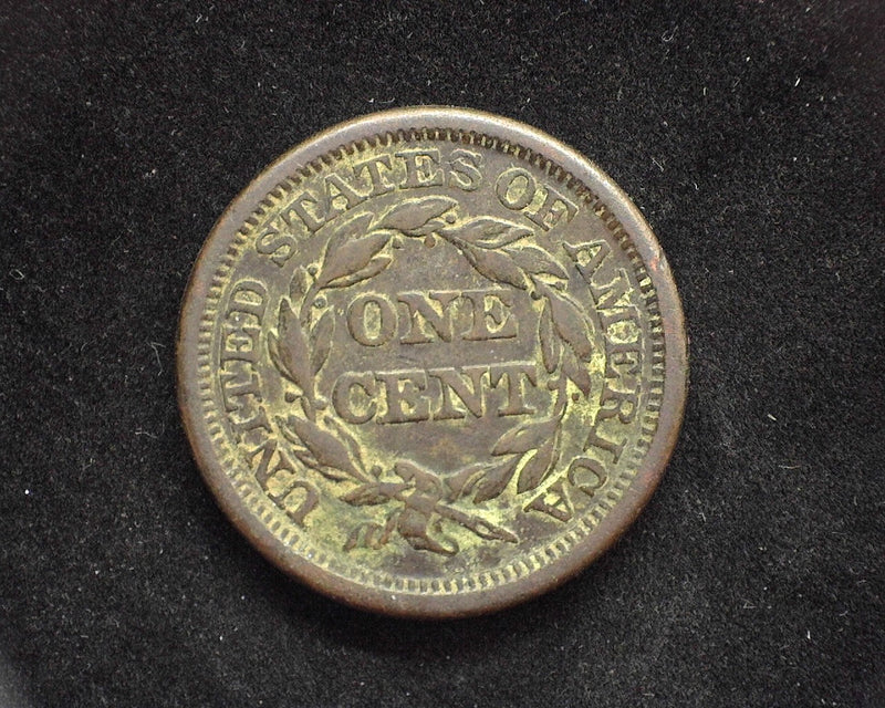 1845 Classic Large Cent VF Environmental damage - US Coin
